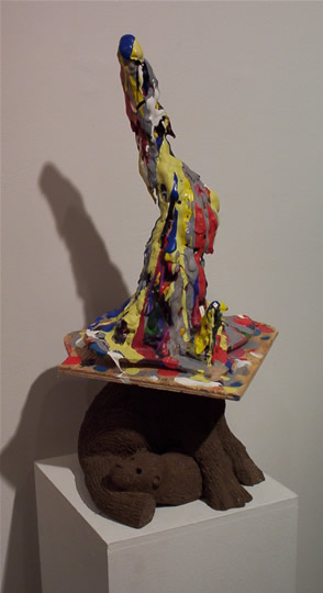 PAINT SCULPTURE BEAVER