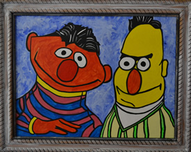 Bert and Ernie's Apartment Portrait